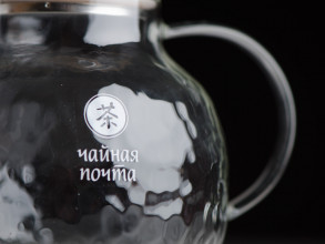 Чайник #1267, &quot;Триумфал&quot; от &quot;Чайная Почты&quot;, 900 мл., огнеупорное стекло купить в Минске, Чайники