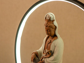 Богиня Гуань Инь (подставка #499 с подсветкой) + аромаконусы. купить в Минске, Новинки