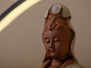 Богиня Гуань Инь (подставка #499 с подсветкой) + аромаконусы. купить в Минске, Новинки