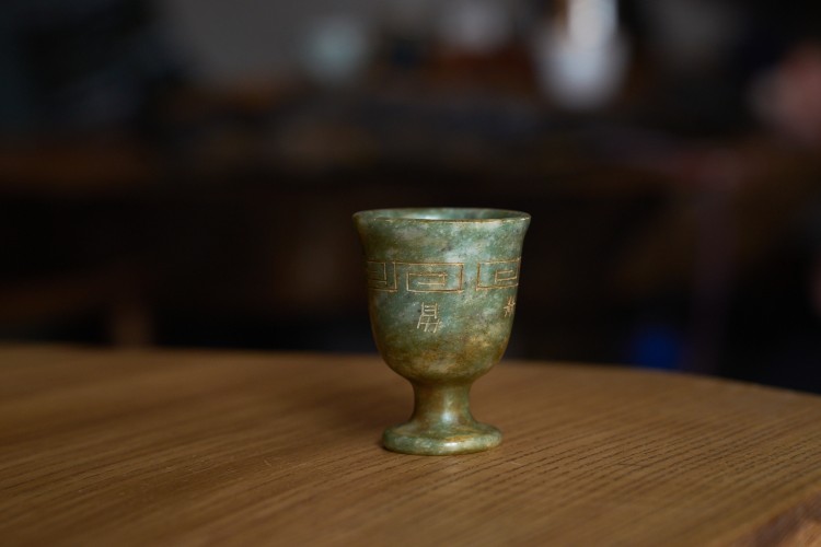 Набор пиал из нефрита, 2 шт. по 30 мл. купить в Минске, Пиалы