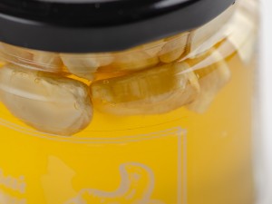 Мёд натуральный с орехами кешью , 240 г., Мёд