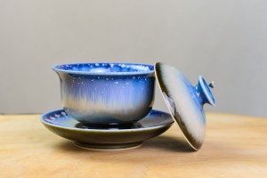 Гайвань #791, "Снежное небо", 150 мл., цзиндэчжэньская керамика , Посуда