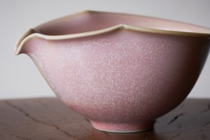 Чахай #388, "Иней на розовом фарфоре", 120 мл, цзиндэчжэньская керамика, Чахаи
