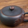 Чайник #2131, "Лист в тёмном саду", 220 мл., циньчжоуская керамика купить в Минске, Чайники