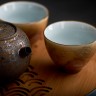 Чабань  #183, 22.5х4.5 см., керамика, бамбук купить в Минске, Чабани (чайные столики)