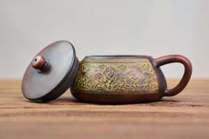 Чайник #2139, 140 мл., циньчжоуская керамика, Чайники
