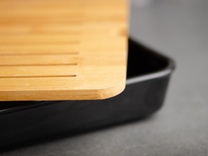 Чабань #192,  42.5x26x4 см., бамбук, пластик, Чабани (чайные столики)