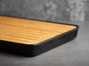 Чабань #192,  42.5x26x4 см., бамбук, пластик, Чабани (чайные столики)
