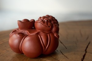 Фигурка #571, глина, 8 см, Посуда