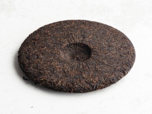 Шу пуэр "Лао Ман Э", Pin Wu Cha, 2008г., 357г., Шу пуэр (черный)