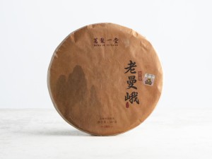 Шу пуэр "Лао Ман Э", Pin Wu Cha, 2008г., 357г., Шу пуэр (черный)