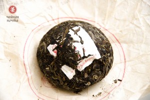 Шэн пуэр &quot;Журавль и Сосна&quot;, Сягуань, 2016 г., 100 г. купить в Минске, Шэн пуэр (зеленый)