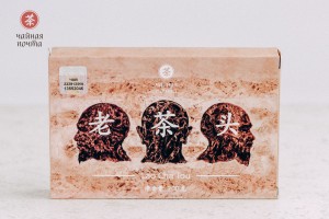 Шу пуэр "Лао Ча Тоу", Чайная Почта, 200г., 2019 г. купить в Минске, Шу пуэр (черный)