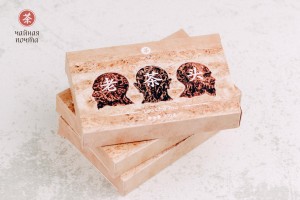 Шу пуэр "Лао Ча Тоу", Чайная Почта, 200г., 2019 г. купить в Минске, Шу пуэр (черный)