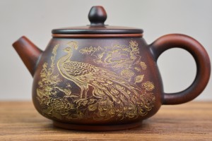 Чайник #2144, 190 мл., циньчжоуская керамика, Чайники