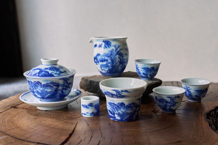 Набор посуды подарочный #234, керамика , 13 предметов.  купить в Минске, Наборы посуды