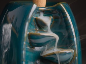 Подставка под стелющиеся благовония #301, керамика, 14см. купить в Минске, Благовония (Сян Дао)