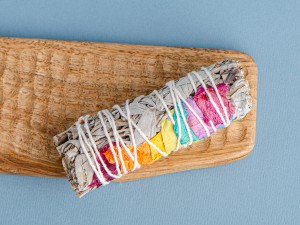 Шалфей Калифорнийский белый &quot;7 ЧАКР&quot;, с лепестками роз, 20-25 г. купить в Минске, Благовония