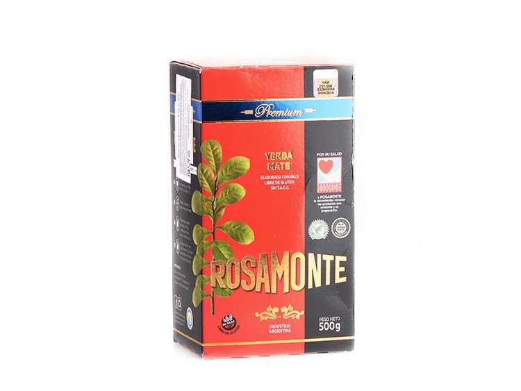 Йерба Мате "Rosamonte", Premium, Аргентина, 500 г. купить в Минске, Парагвай