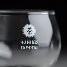 Кружка #1858, &quot;Чайная Почта&quot; стекло 400 мл. купить в Минске, Пиалы