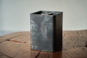 Баночка #267,серая, 8.5*8.5*11.5 см., металл купить в Минске, Баночки и чайницы