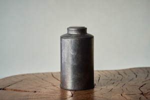 Баночка #269, серая, 7*13 см., металл купить в Минске, Баночки и чайницы