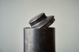 Баночка #269, серая, 7*13 см., металл купить в Минске, Баночки и чайницы