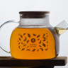 Чайник #1269, "Гранат" от "Чайной Почты", 800 мл., огнеупорное стекло купить в Минске, Чайники