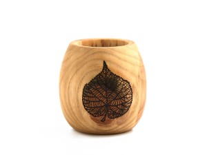 Гальета (калабас, калебас) #362, 70 мл., дерево, Мате