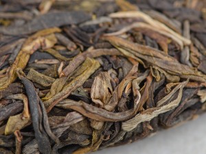 Шэн пуэр "Бан Чжан Кун Цюэ", 2016 г., 357г. купить в Минске, Шэн пуэр (зеленый)