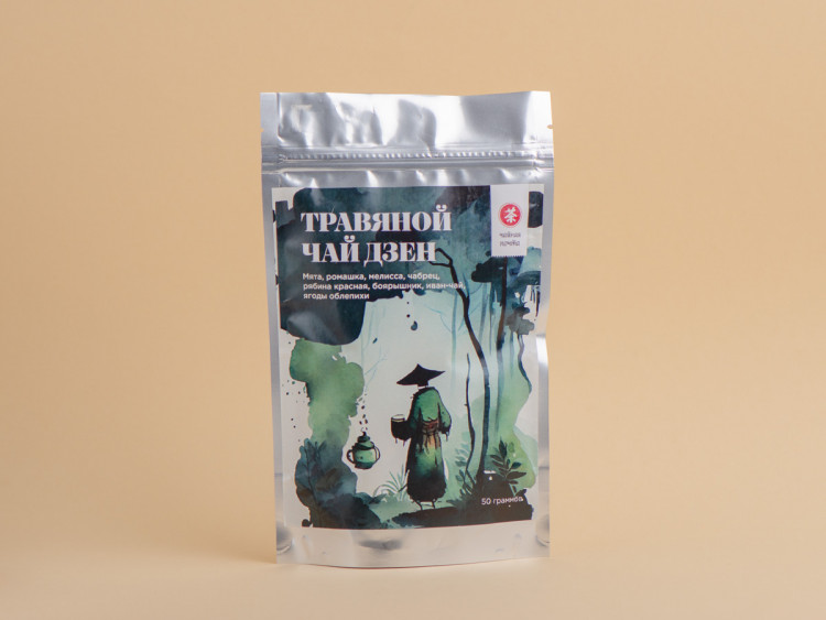Травяной чай "Дзен", "Хранители Чайного Мира", 50 г. купить в Минске, Чай в zip-lock пакетах
