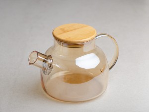 Чайник #1220, &quot;Gold&quot; 900 мл., огнеупорное стекло купить в Минске, Для варки