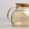 Чайник #1220, "Gold" 900 мл., огнеупорное стекло купить в Минске, Чайники