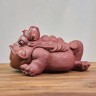 Фигурка #593, "Жаба-казначей", глина, 15х15 см купить в Минске, Фигурки на чабань