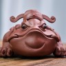 Фигурка #593, "Жаба-казначей", глина, 15х15 см купить в Минске, Фигурки на чабань