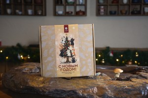 Набор чая "С новым годом!" (10 пробников великолепных чаев) купить в Минске, Готовые чайные наборы в подарок