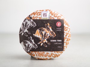 Шу пуэр "Заяц Гун Тин", Линцан, Чайная Почта, 2021г., 100г. купить в Минске, Чай