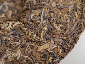 Шэн пуэр "Золотая печать"(Мэнхай Лань Инь), 2021 г., 357г. купить в Минске, Шэн пуэр (зеленый)