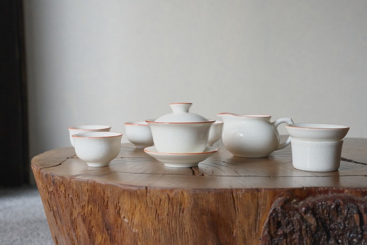 Набор посуды подарочный #250, керамика Жу Яо, 10 предметов.  купить в Минске, Наборы посуды