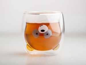 Пиала #1574, "Панда" 250 мл, двойное стекло купить в Минске, Посуда