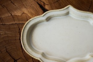 Чабань #297, 20х14х2 см., керамика, Чабани (чайные столики)