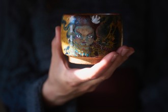 Пиала &quot;Кали и дракон&quot; #2166, 220 мл., керамика       купить в Минске, Пиалы