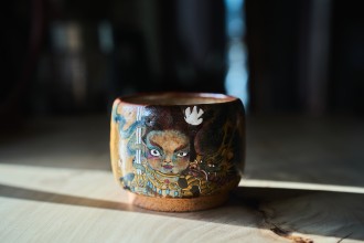 Пиала &quot;Кали и дракон&quot; #2166, 220 мл., керамика       купить в Минске, Пиалы
