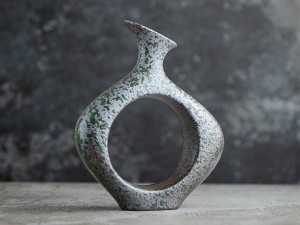 Вазочка #19, керамика, 22 см.  купить в Минске, Нужные мелочи