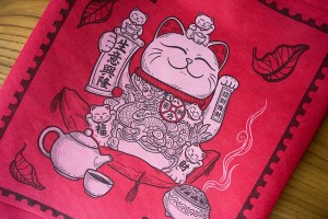 Сумка-шоппер  с котиком "Чайная Почта", 43х35х12 см. купить в Минске, Мешочки и чехлы