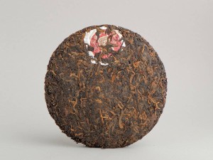 Шу Пуэр в блине &quot;Большая Красная Печать из Биндао&quot;, Бин Дао Да Хун Инь, 357 г., 2012 г. купить в Минске, Пуэр