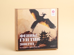 Шу пуэр в блине &quot;Феникс Гун Тин&quot;, ф-ка Цзинь Дин, 2016г., 357 г. купить в Минске, Пуэр