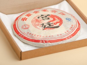 Шу пуэр в блине &quot;Феникс Гун Тин&quot;, ф-ка Цзинь Дин, 2016г., 357 г. купить в Минске, Пуэр