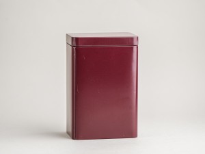 Баночка #221, бордовая, 13,5х8,5х6,5 см. металл. купить в Минске, Новинки