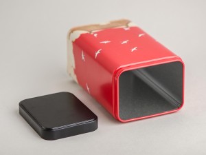 Баночка #222, &quot;Журавли&quot;, 13,5х8,5х6,5 см. металл. купить в Минске, Новинки